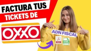 Descargar y Guardar tu Factura de OXXO
