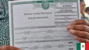 acta de nacimiento certificada
