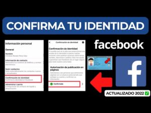 Confirmar Identidad para Recuperar tu Cuenta Facebook