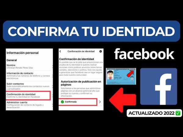 Confirmar Identidad para Recuperar tu Cuenta Facebook