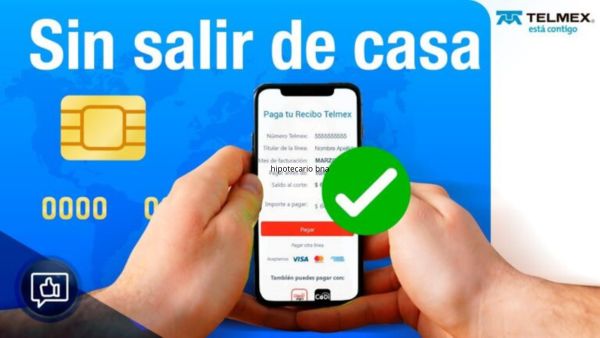 Pagar Telmex con Tarjeta de Crédito o Débito