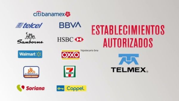 Pagar Telmex en Bancos y Tiendas Autorizadas
